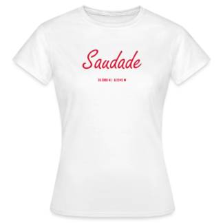 T-shirt Femme Saudade 39.3999 N |  8.2245 W