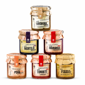 Confitures Serra da Estrela Portugaises - Coffret de 6 Saveurs (280g chacun)