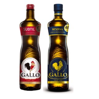 Pack azeite deux bouteille Gallo reserva e subtil