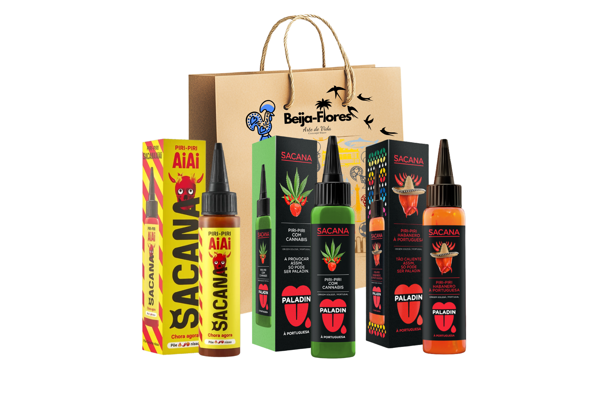Coffret Piri-Piri "Sacana" x3 – L’Essence du Feu à la Portugaise