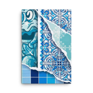 Toile Azulejos Street art collection 60x91
