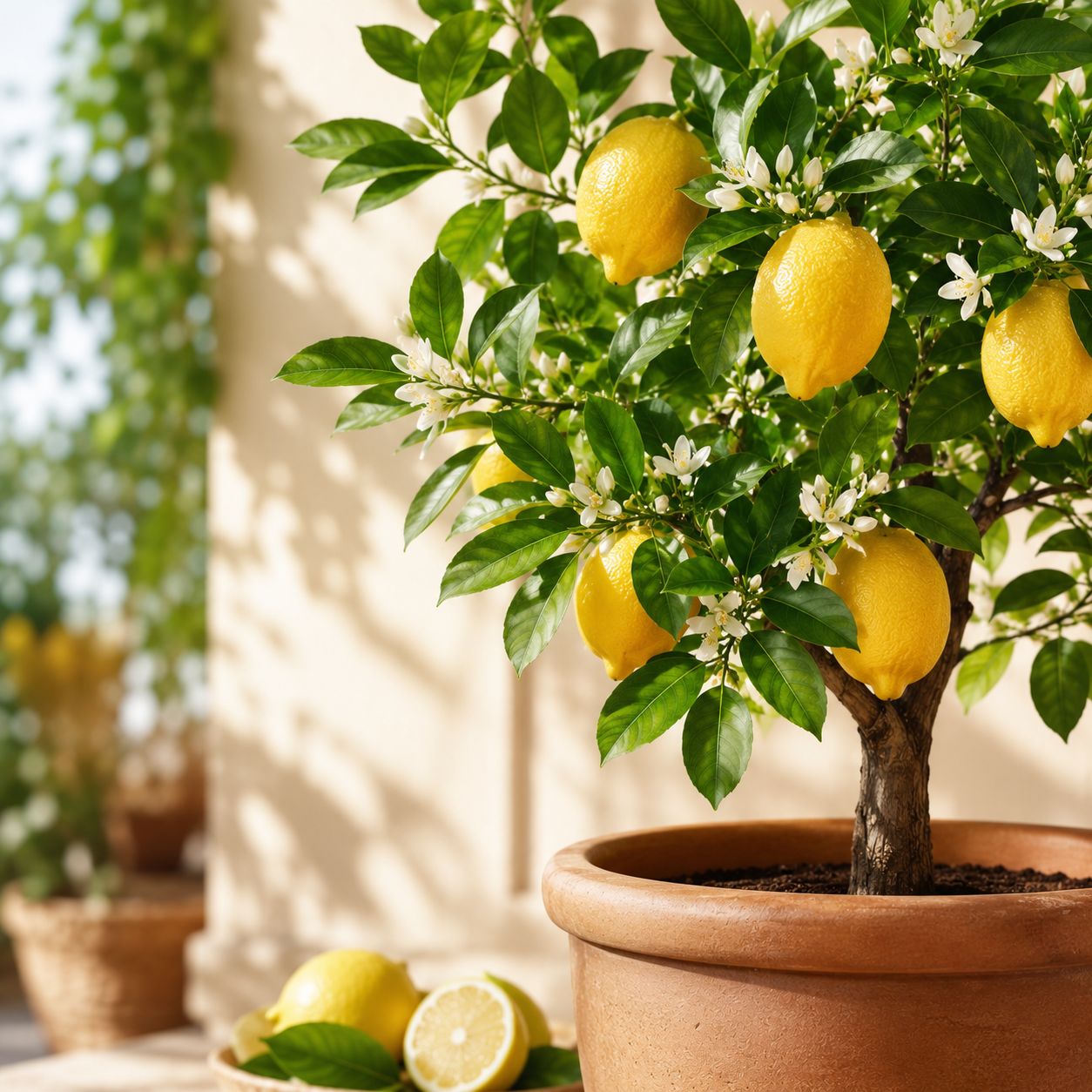 Citronnier 4saisons- Citrus limon –XXL Hauteur ↕ 130 à 180 cm - pot Ø 38 cm – Image 3