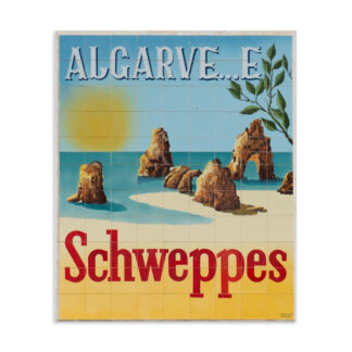 Affiche Poster – Publicité rétro Schweppes Azulejos 50x60cm