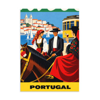 Affiche-Poster LX.Portugal — Vintage 50 × 70 cm